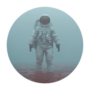 Explore (Round mouse pad)