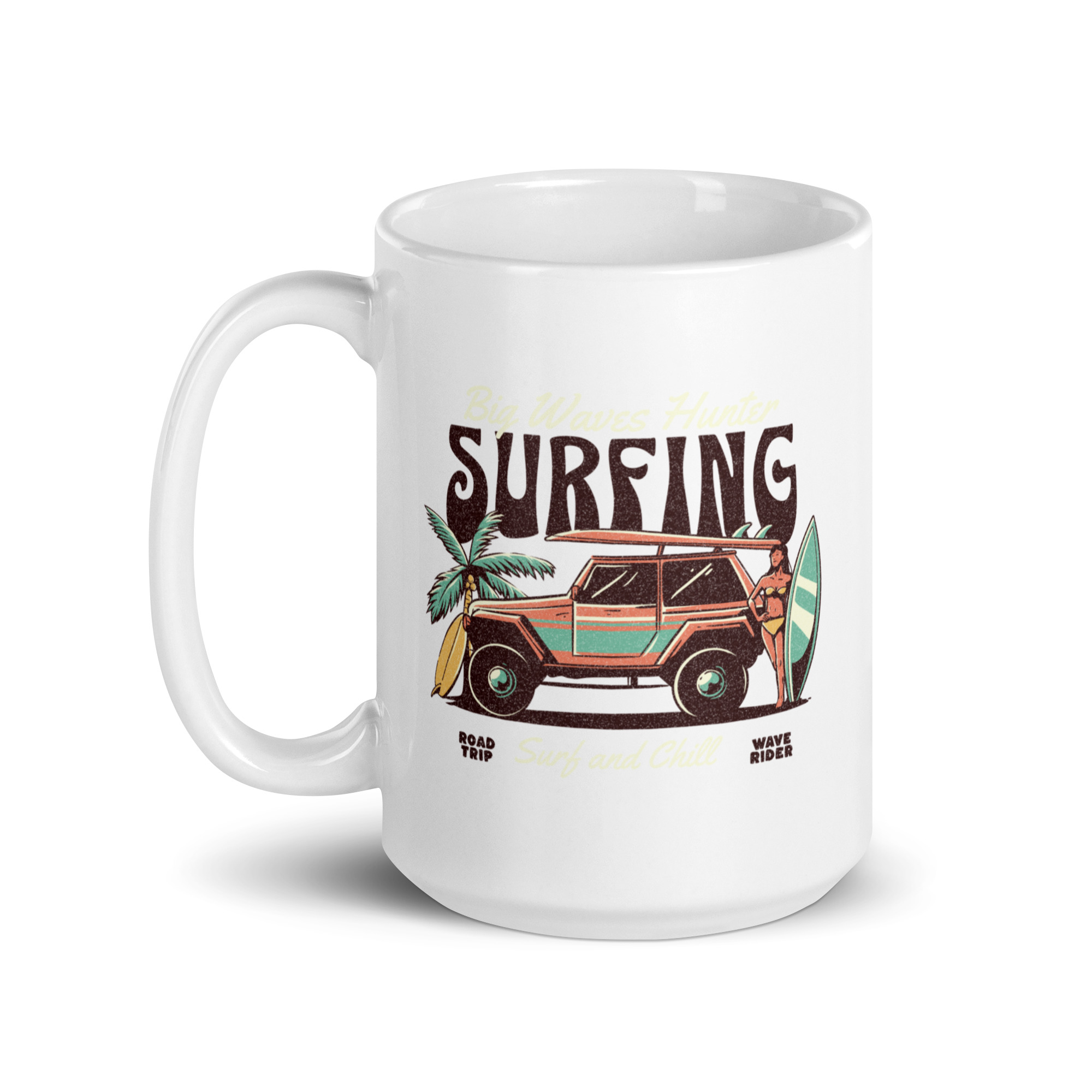 White glossy mug - Image 2