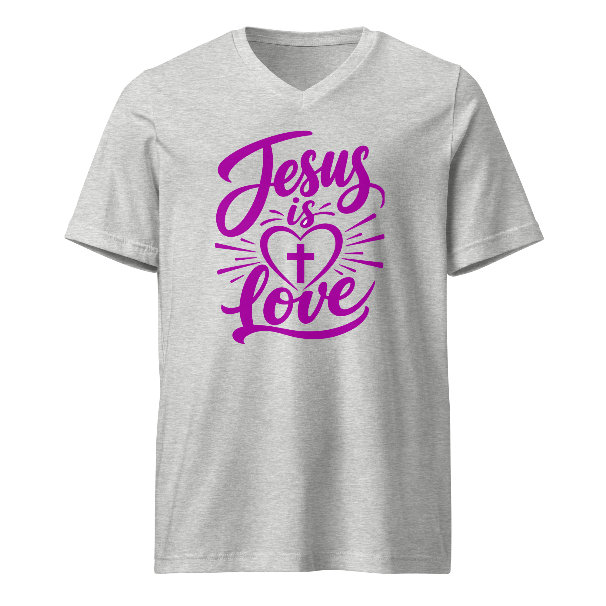 Women (Short Sleeve V-Neck T-Shirt) - Image 13