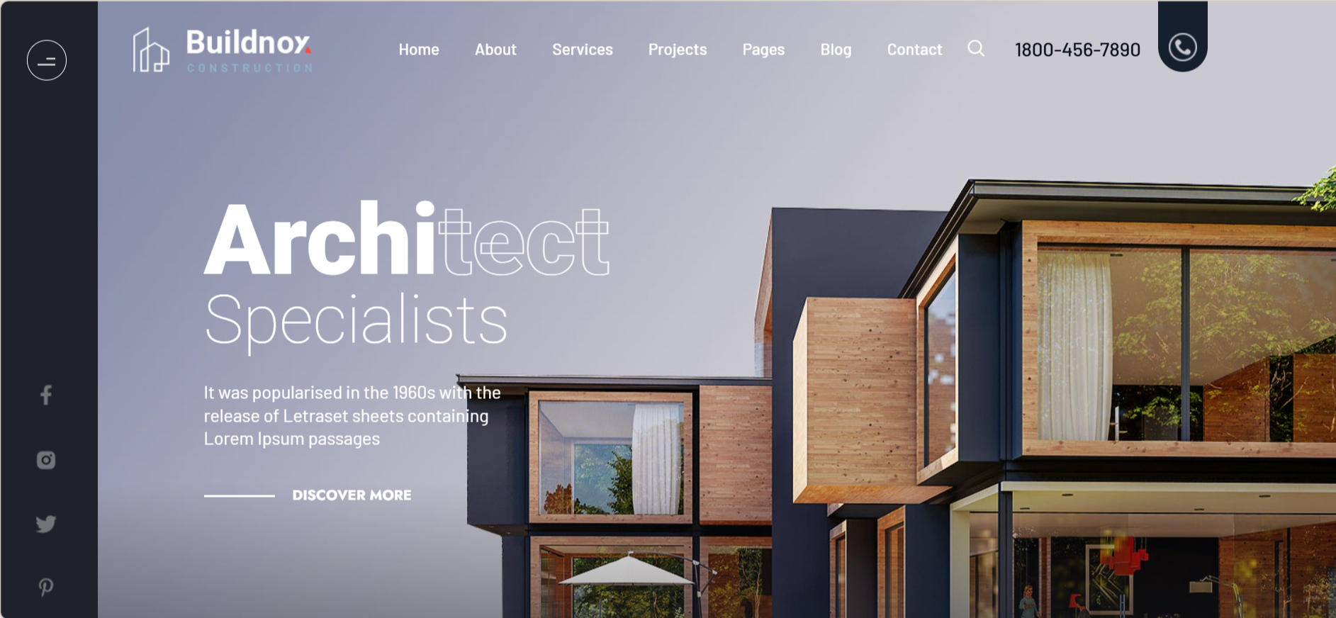 Construction website design by McNealy Studios