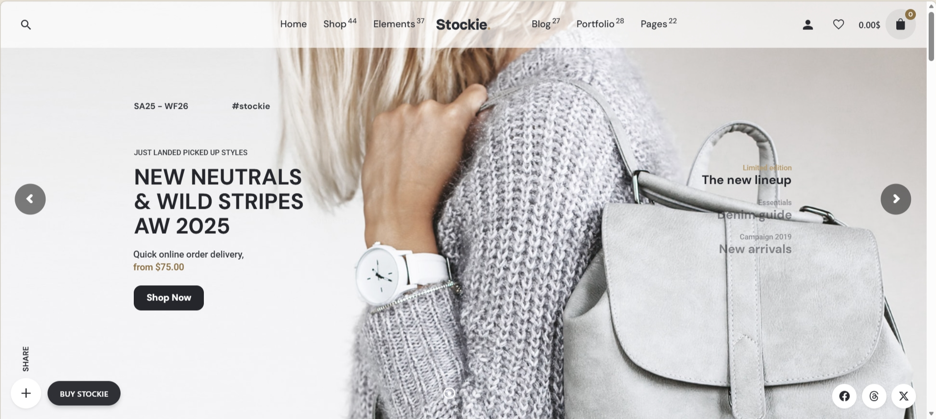 E-Commerce Store website design by McNealy Studios