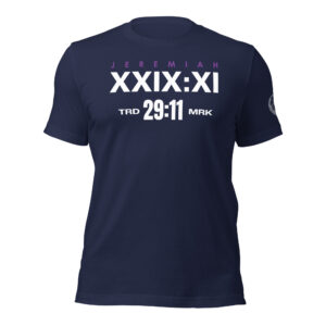 Jeremiah (29:11) 3 -  Unisex t-shirt