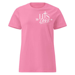 His Love Pink (Women’s basic softstyle t-shirt)